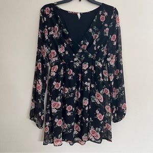 Pinkblush | Chiffon Wrap Top